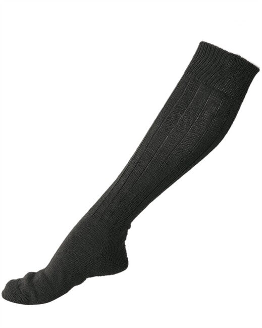 Mil-Tec Κάλτσες BW με Terry Sole, Μαύρο