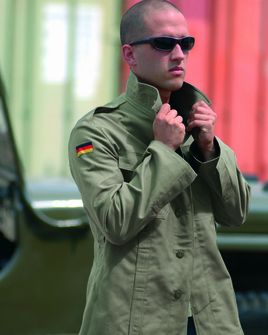 Mil-Tec BW moleskin originál moleskinjacke μπουφάν, λαδί