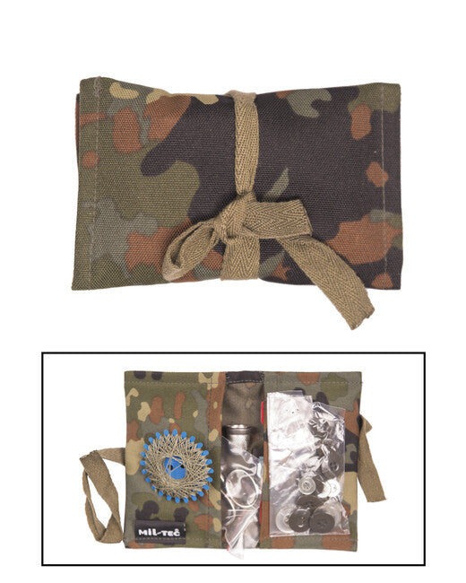 Mil-Tec Σετ Ραψίματος BW με Θήκη, Flecktarn