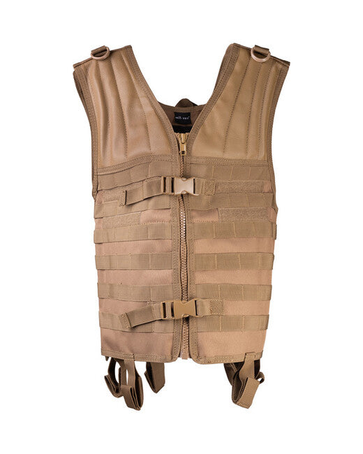 Mil-Tec Γιλέκο Carrier Tactical MOLLE System, Coyote