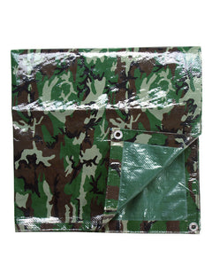 Mil-Tec Celta PE ponjava Woodland, 285x400 cm