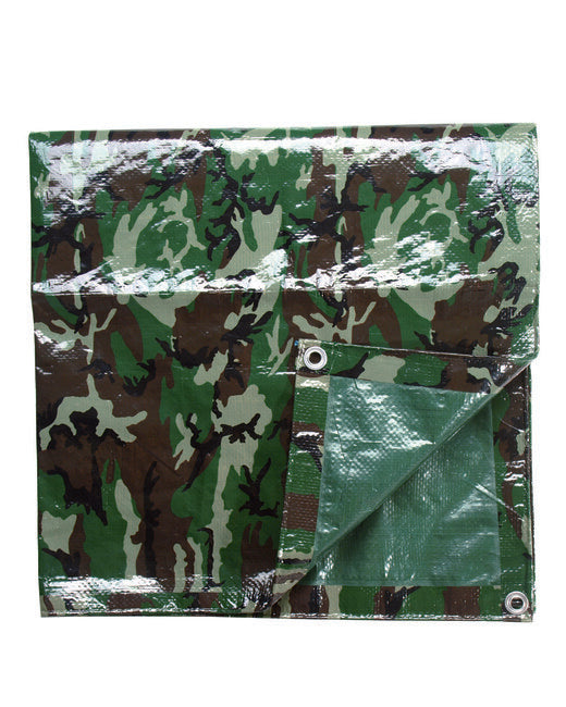 Mil-Tec Celta PE Σκίαστρο Woodland, 385x500 cm