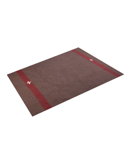 Mil-Tec Κουβέρτα Ελβετική Μάλλινη 200 x 140, Καφέ