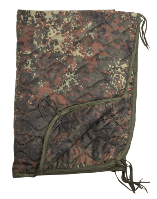 Mil-Tec Επένδυση Poncho Κουβέρτας, Flecktarn 210 x 150 cm