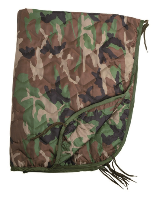 Mil-Tec Υπόστρωμα Poncho, Woodland, 210 x 150 cm