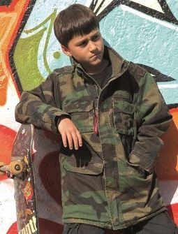 Mil-Tec Ranger Μπουφάν Παιδική, Woodland