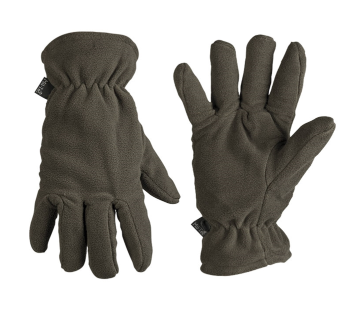 Mil-Tec Γάντια Fleece Thinsulate™, Λαδί