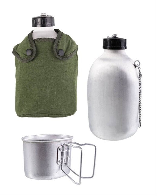 Mil-Tec Γαλλική Κανάτα με Ποτήρι και Καπάκι 1,3L