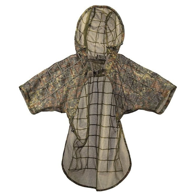 Mil-Tec Ghillie Sniper μασκέ καμουφλάζ, flecktarn