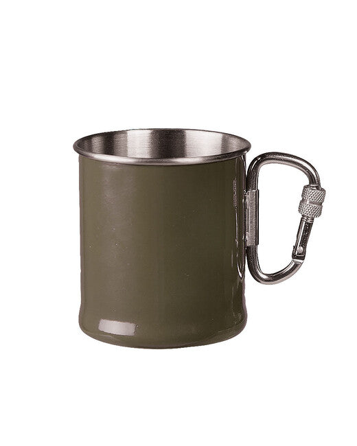 Mil-Tec Κούπα Ανοξείδωτη με Καραμπίνα, Λαδί, 250ml