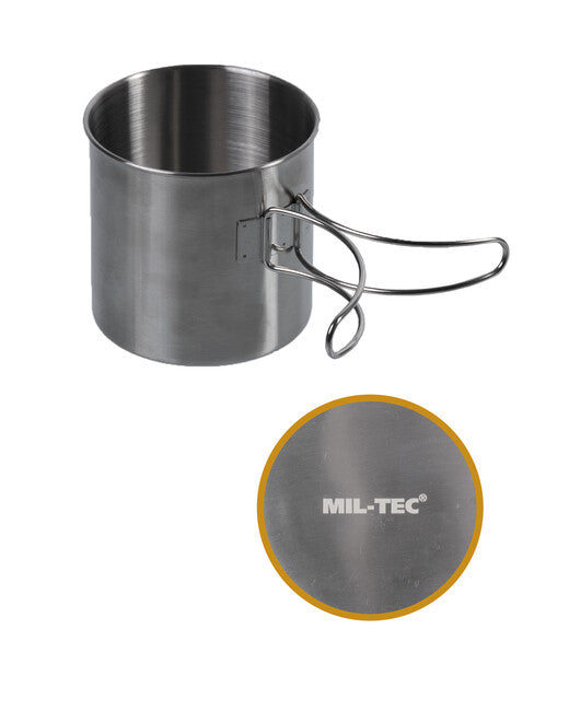 Mil-Tec STAINLESS STEEL Κούπα Ανοξείδωτη Χάλυβα, 800ml