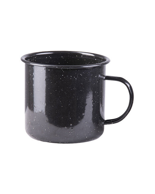 Mil-Tec WESTERN Σμαλτωμένο Κύπελλο 680 ml, Μαύρο