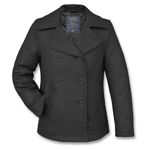 Mil-Tec US PEA COAT μάλλινο παλτό, μαύρο