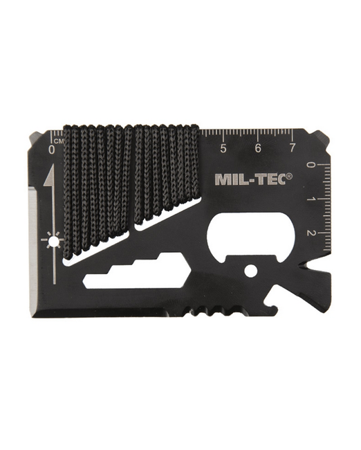 Mil-Tec Κάρτα Επιβίωσης με Paracord και Θήκη