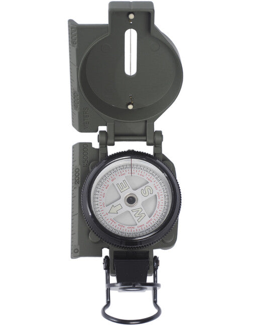 Mil-Tec RANGER Πυξίδα Μεταλλικό Σώμα US, Λαδί