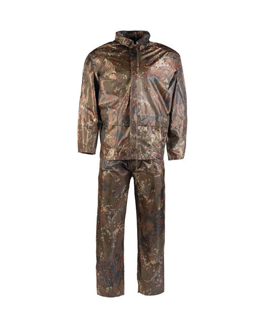 Mil-Tec Σετ Αδιάβροχο PVC, flecktarn