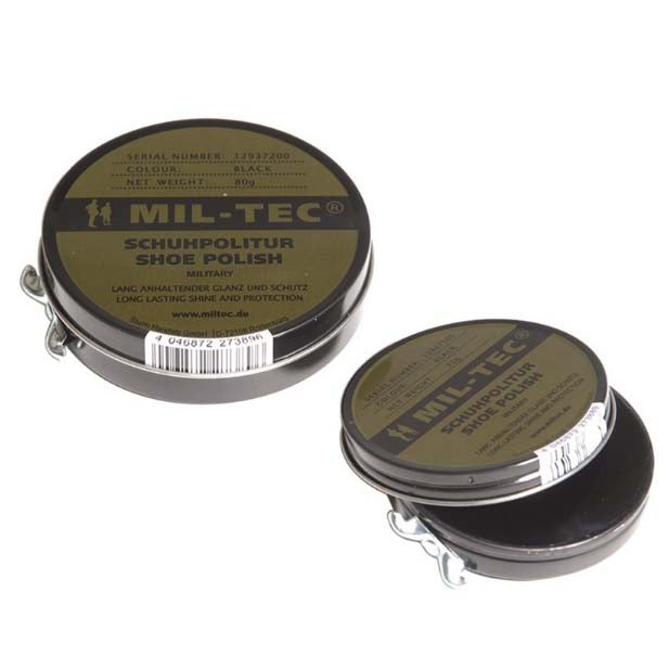 Mil-Tec Κρέμα για Υποδήματα, Μαύρο, 32g