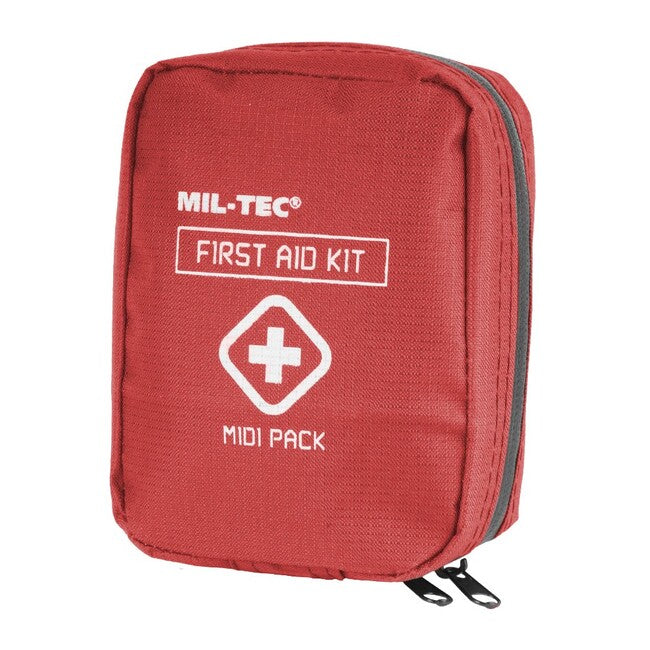 Mil-Tec First Aid Kit Midi Τσάντα Πρώτων Βοηθειών, Κόκκινη