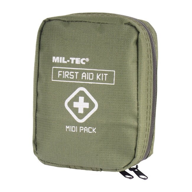 Mil-Tec First Aid Kit Midi Κιτ Πρώτων Βοηθειών, Λαδί