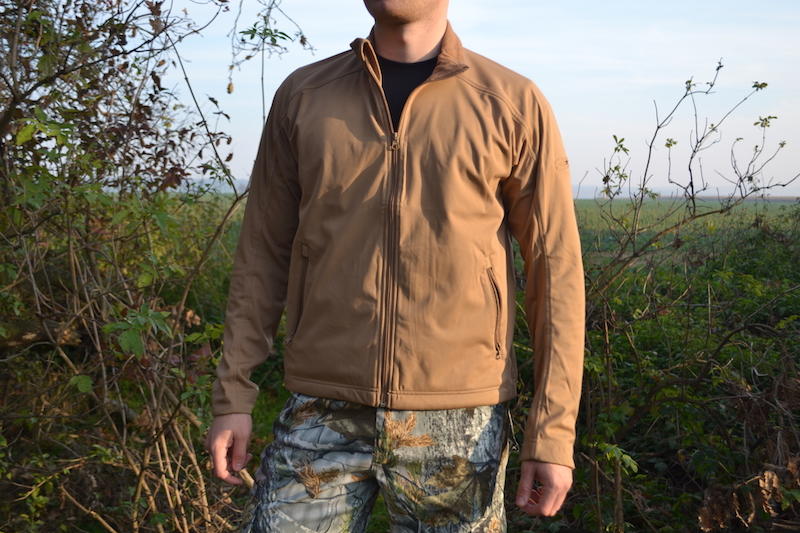 Mil-Tec lite SoftShell τρίστρωτο ελαφρύ μπουφάν, coyote