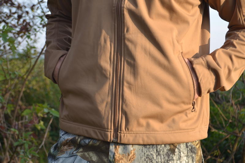 Mil-Tec lite SoftShell τρίστρωτο ελαφρύ μπουφάν, coyote