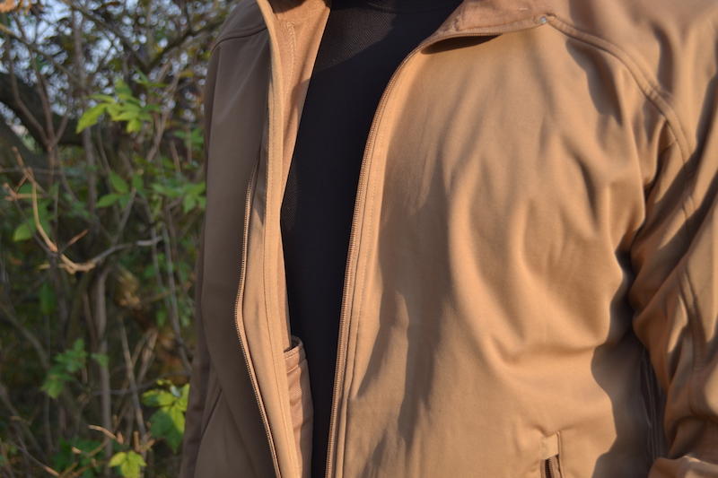 Mil-Tec lite SoftShell τρίστρωτο ελαφρύ μπουφάν, coyote
