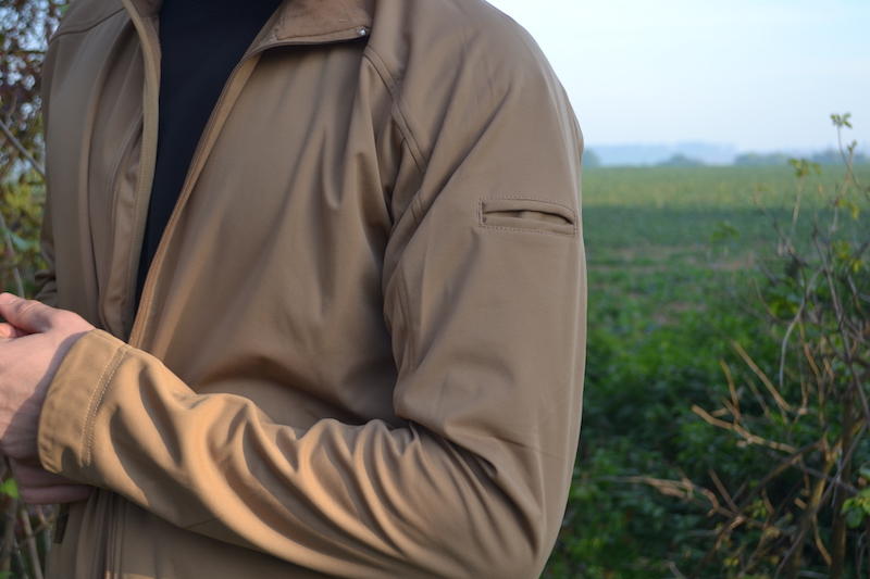 Mil-Tec lite SoftShell τρίστρωτο ελαφρύ μπουφάν, coyote