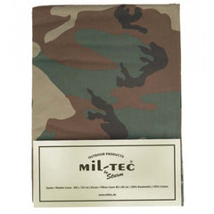 Mil-Tec Woodland Camouflage Bedding Set 1 l, Single