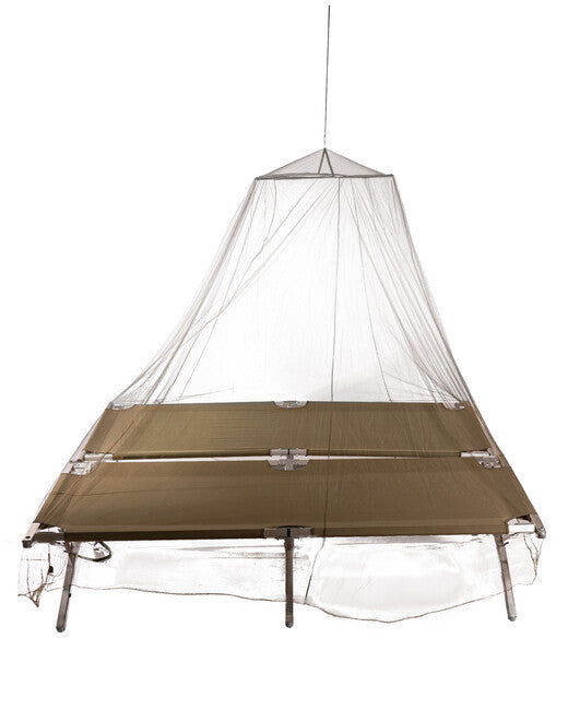 Mil-Tec DOUBLE JUNGLE Δίχτυ κουνουπιών για κρεβάτι, λαδί, 65x250x1250cm