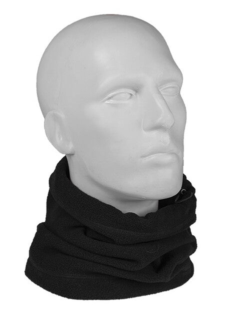 Mil-Tec Περιλαίμιο από Fleece, Μαύρο