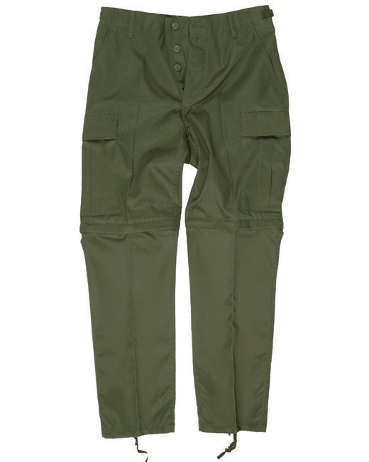 Mil-Tec BDU ZIP-OFF Παντελόνι με Αποσπώμενα Σκέλη, Λαδί