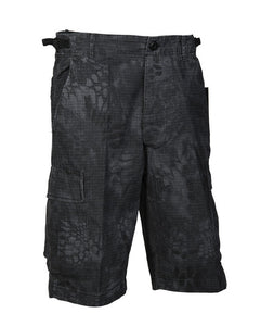 Mil-Tec BDU Shorts Rip-Stop Prewashed Mandra Night