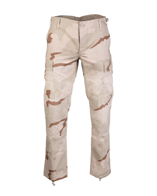 Mil-Tec US BDU SLIM FIT Παντελόνι Πεδίου rip-stop, 3col.desert
