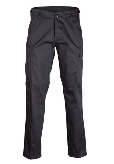 Mil-Tec US Ranger BDU STRAIGHT CUT παντελόνι, μαύρο