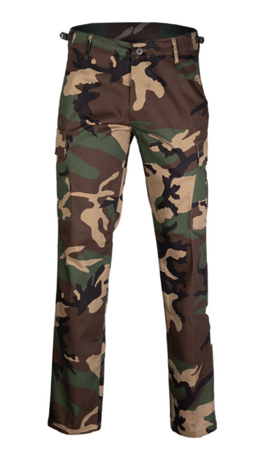 Mil-Tec US Ranger BDU STRAIGHT CUT παντελόνι, woodland