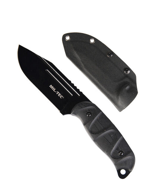 Mil-Tec Μαχαίρι G10 με Θήκη Kydex, μαύρο