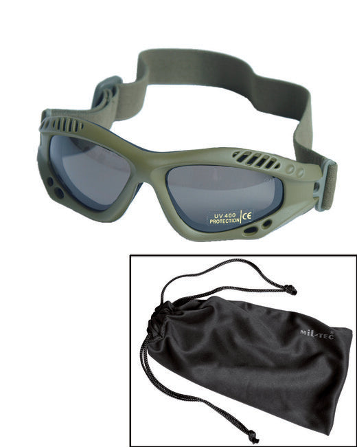 Mil-Tec COMMANDO AIR Γυαλιά, Καπνό