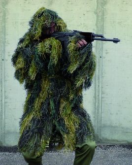 Mil-Tec SNIPER GHILLIE μπουφάν παραλλαγής woodland
