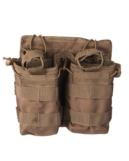 Mil-Tec Διπλή Θήκη Για Περιοδικό M4/M16, Coyote Brown
