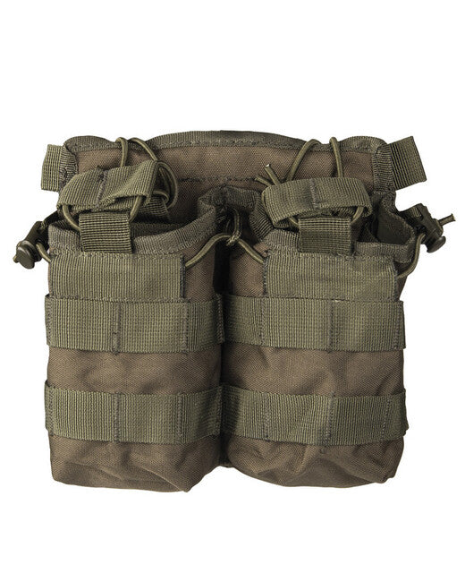 Mil-Tec Θήκη Διπλή για Περιοδικό M4/M16, Λαδί