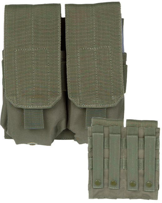 Mil-Tec Διπλή Θήκη Περιοδικών M4/M16, Λαδί
