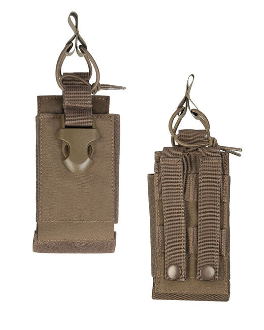 Mil-Tec Θήκη MOLLE Ανοιχτή για Πομπό, Coyote