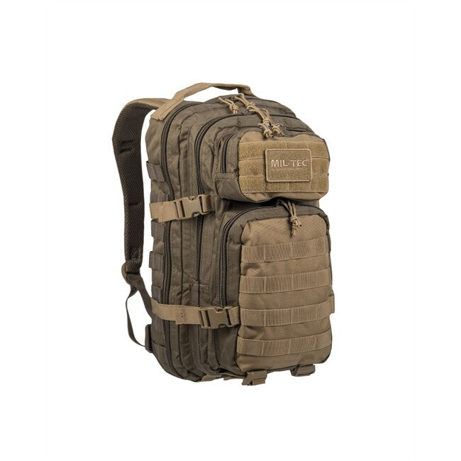 Mil-Tec US ASSAULT SMALL σακίδιο πλάτης, RANGER GREEN/COYOTE