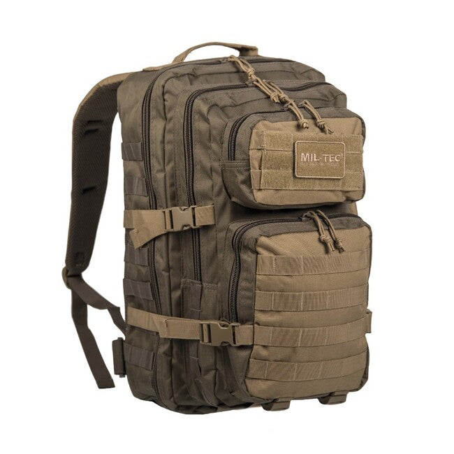 Mil-Tec US ASSAULT σακίδιο πλάτης μεγάλο, RANGER GREEN/COYOTE