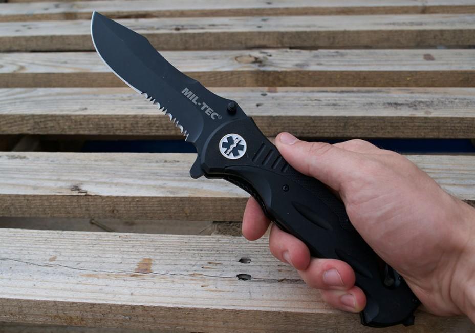 Mil-Tec Medical Μαχαίρι με Σταθερή Λάμα 440/G10, 27,5cm