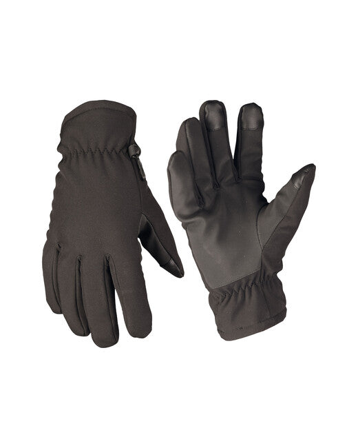 Mil-Tec Γάντια SOFTSHELL THINSULATE™, μαύρο