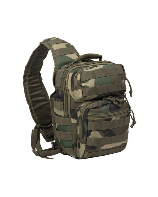 Mil-Tec ASSAULT Μικρό Σακίδιο Ενός Ώμου, Woodland