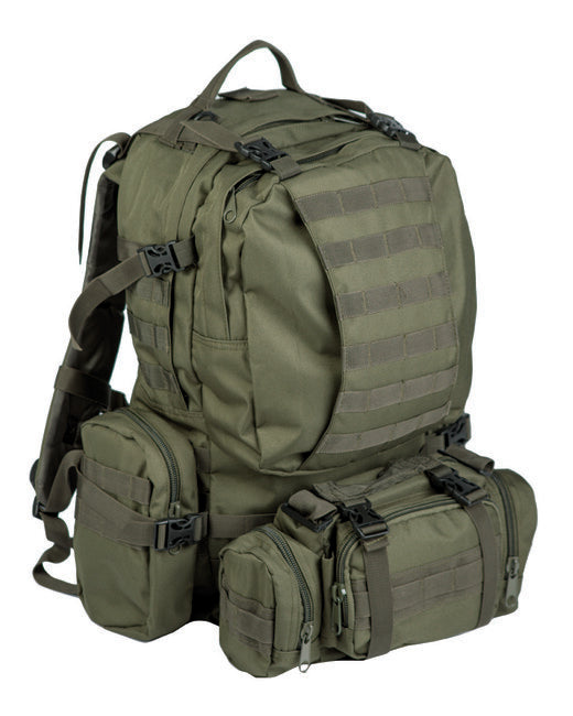 Mil-Tec DEFENSE MODULAR Σακίδιο με Τσαντάκι Μέσης, λαδί