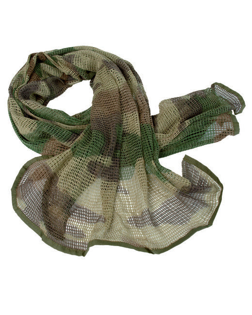 Mil-Tec Δίχτυ Κασκόλ CCE Camo, 190x90cm