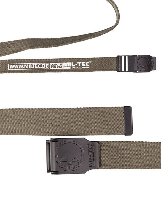 Mil-Tec Ζώνη Κρανίο 4cm, Λαδί